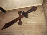 Wood Carved Sword