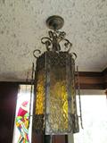 Wrought Iron Light Fixture