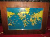 Framed World Clock