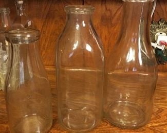 Old Milk Bottles