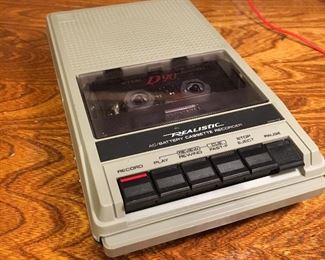 Vintage tape recorder