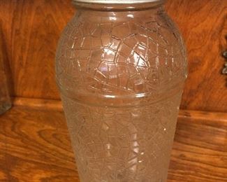 Vintage Glass Martini Shaker