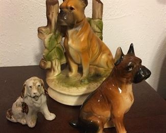Porcelain Dog Figurines