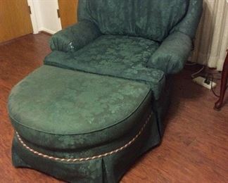 Comfortable Chair wit ottoman