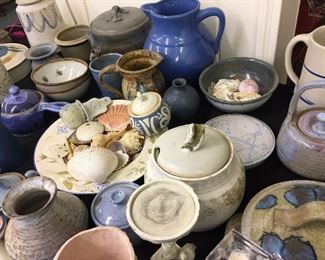 Assorted Local Hand Thrown Pottery Many Styles and Varieties