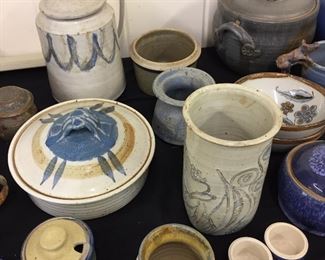 Assorted Local Hand Thrown Pottery Many Styles and Varieties