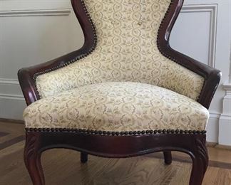 Antique Victorian French chair