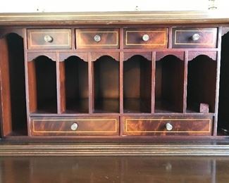 Alternate view of desk interior