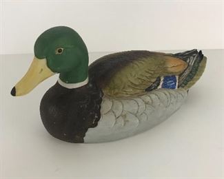 Vintage Angeline Originals porcelain duck decoy