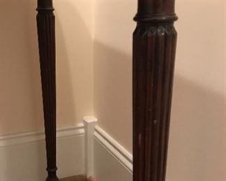 Writing desk leg details