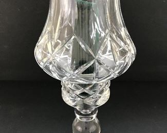 Block crystal Olympic Hurricane candle holder (for taper or pillar)