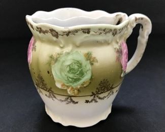 Small hand painted creamer