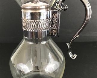 Vintage silver plate carafe