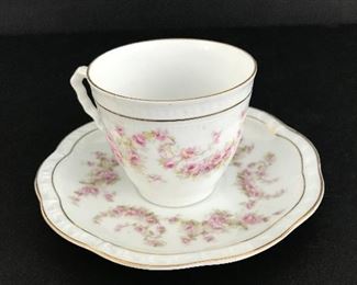 Z. S. & Co. tea cup and saucer
