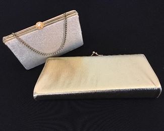 Vintage gold evening bags