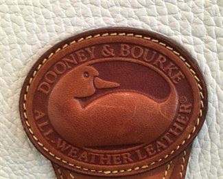 Maker's leather plaque