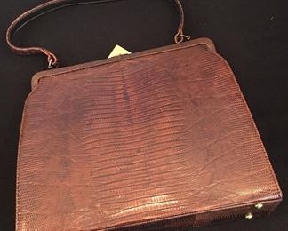 Vintage Sterling Handbag Co. Alligator purse