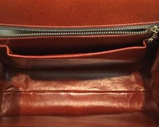 Interior view of purse
