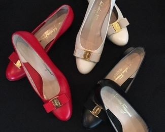 Salvator Ferragamo leather shoes