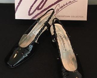 Caressa sling-back shoes