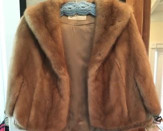 Sedran Red Fox fur cape