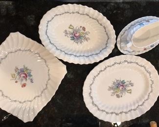 Royal Doulton, The Chelsea Rose Serving pieces