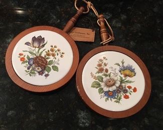 Vintage Cape Craftsman trivets