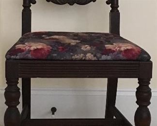 Vintage RomWeber Jacobean chair											