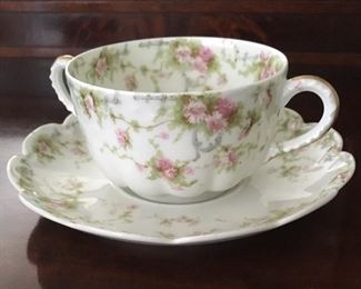 Limoges tea cup and saucer