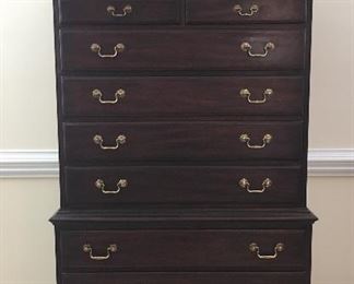 Henkel-Harris Chest on Chest of Drawers
