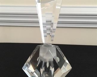 Tilso crystal perfume bottle