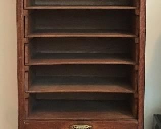 Vintage filing cabinet