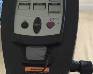Screen for elliptical