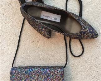 Naturalizer heels and matching purse