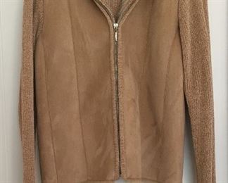 Vintage women's suede jacket by Lisa International