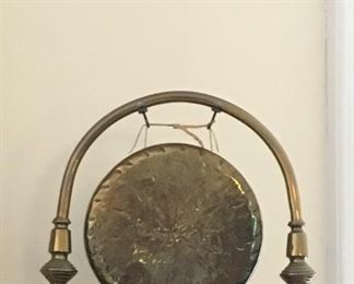 Brass gong