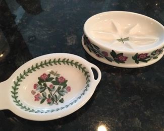 Portmeirion Botanic Garden spoon rest and soap dish