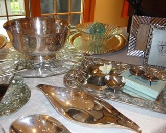 Silver Plate Serving pieces 