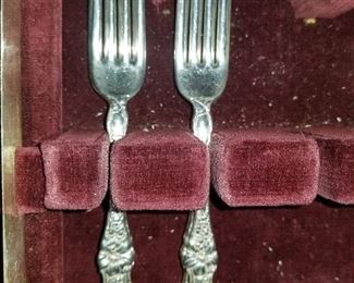 Silver Plate silver ware set
