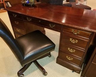 Sligh Desk, office chair