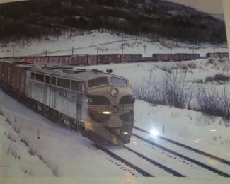 Train Print