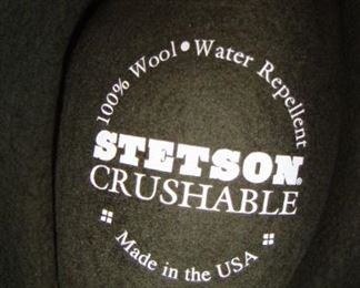Stetson Crushable hat,