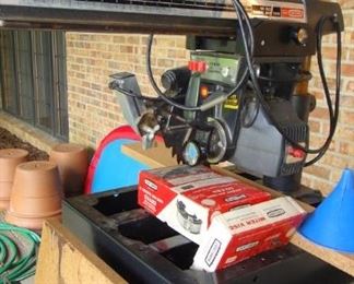 10in Craftsman Radial Arm Saw