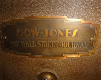 Dow Jones, The Wall Street Journal, Ticker Tape Machine, Circa 1930's