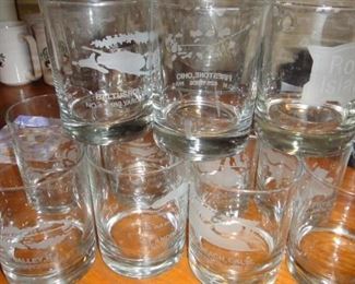 Great Courses Golf Glasses Set, 11 pieces
