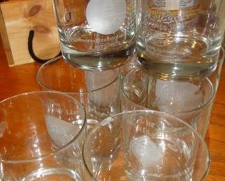 Rail Road Glasses, Bar Ware