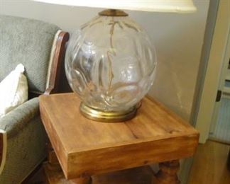Modern Lamp, Benches