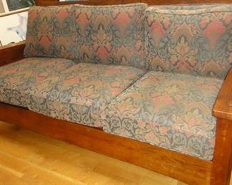 Mission Style Sofa, Matching chair