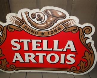 Stella Artois Beer Sign