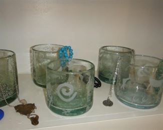 Hand Blown tumblers